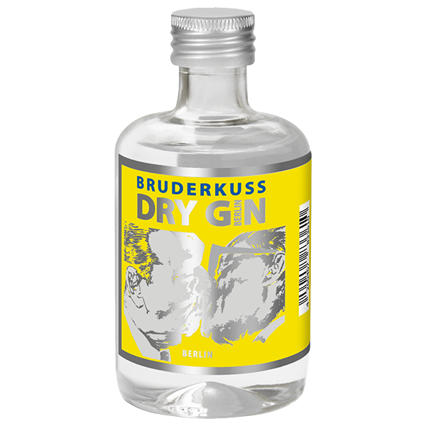 Bruderkuss Gin Pantone Gelb 2021 MINIATUR