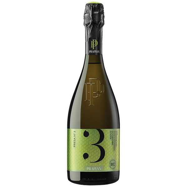 Prapian 3 Volte Asolo Vino biologico Brut Prosecco DOCG