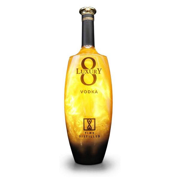 LUXURY 8 Premium Vodka Gold 3L Doppelmagnum