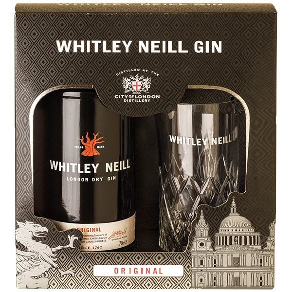 Whitley Neill Original Gin mit Glas