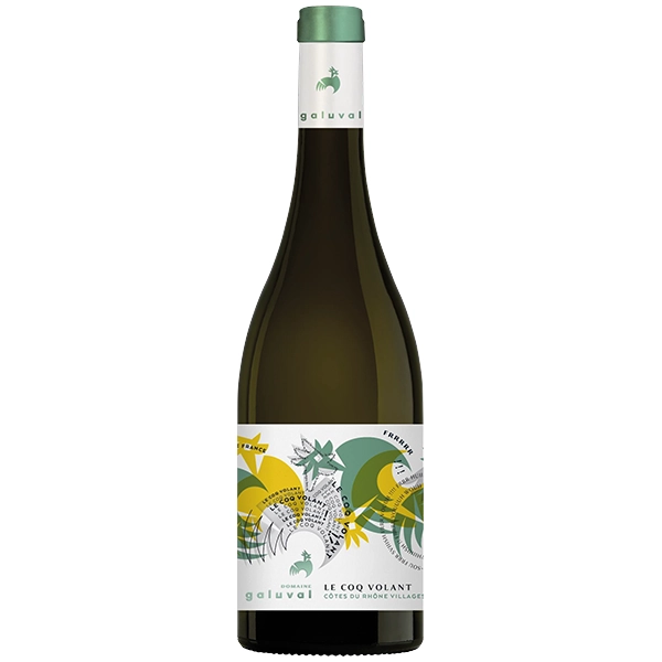 Domaine de Galuval Le Coq volant Cotes du Rhone Blanc - 2021