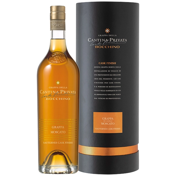 Bocchino Grappa di Moscato - Sauternes Cask Finish in GP